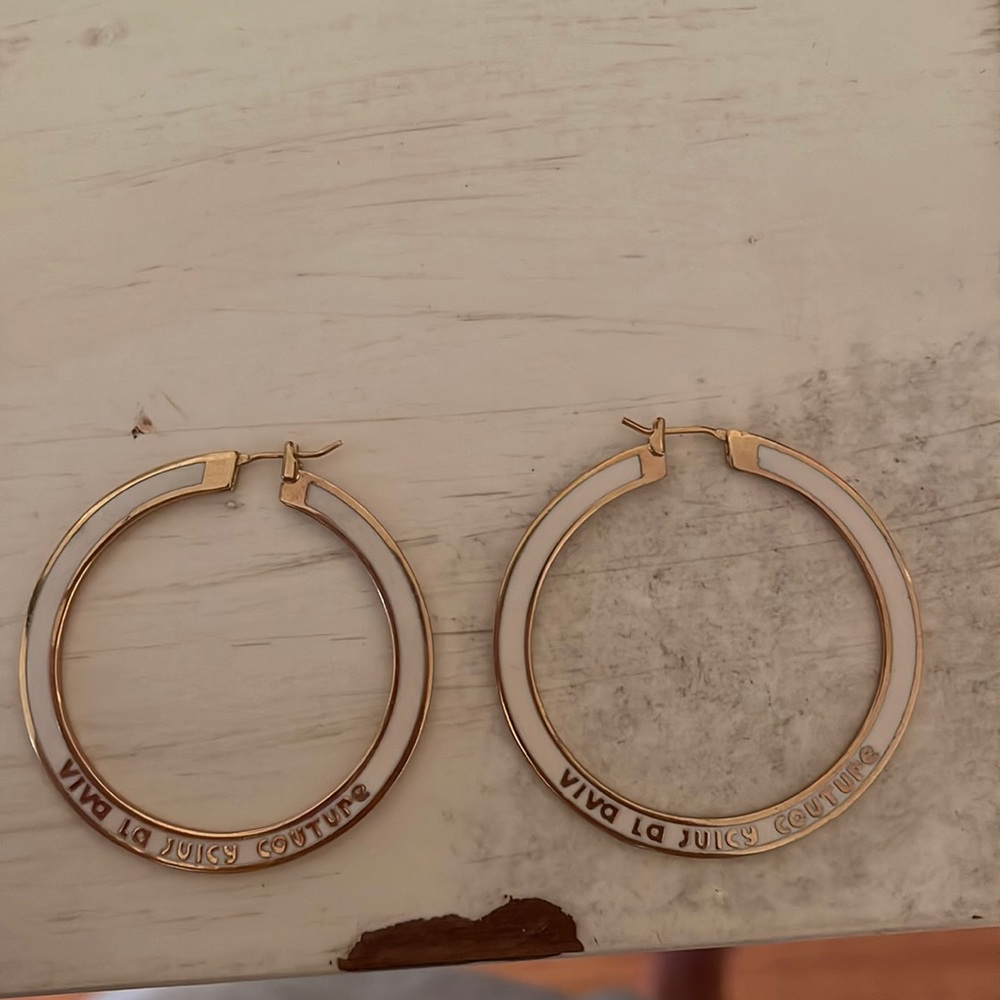 Juicy Couture Hoop Earrings